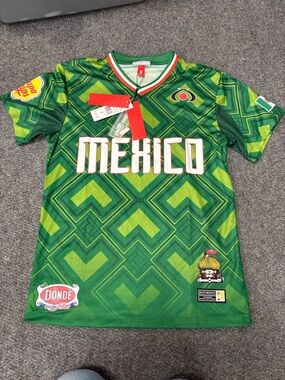 Mexico Green Men's Jersey Shirt